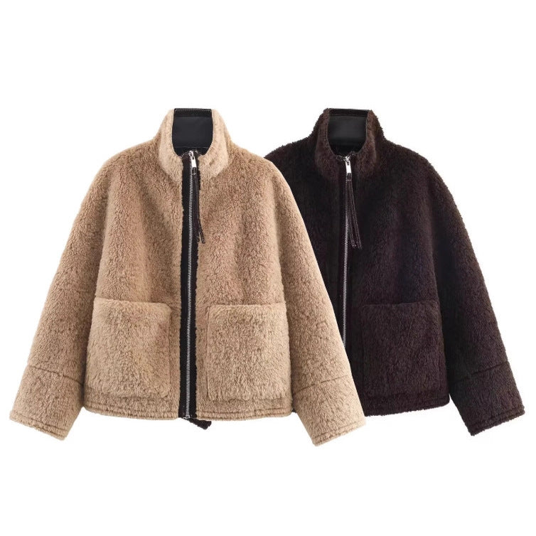 Casual Series Shearling Coat for Women
