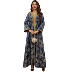 Embroidered Floral Sequin Dress for Women