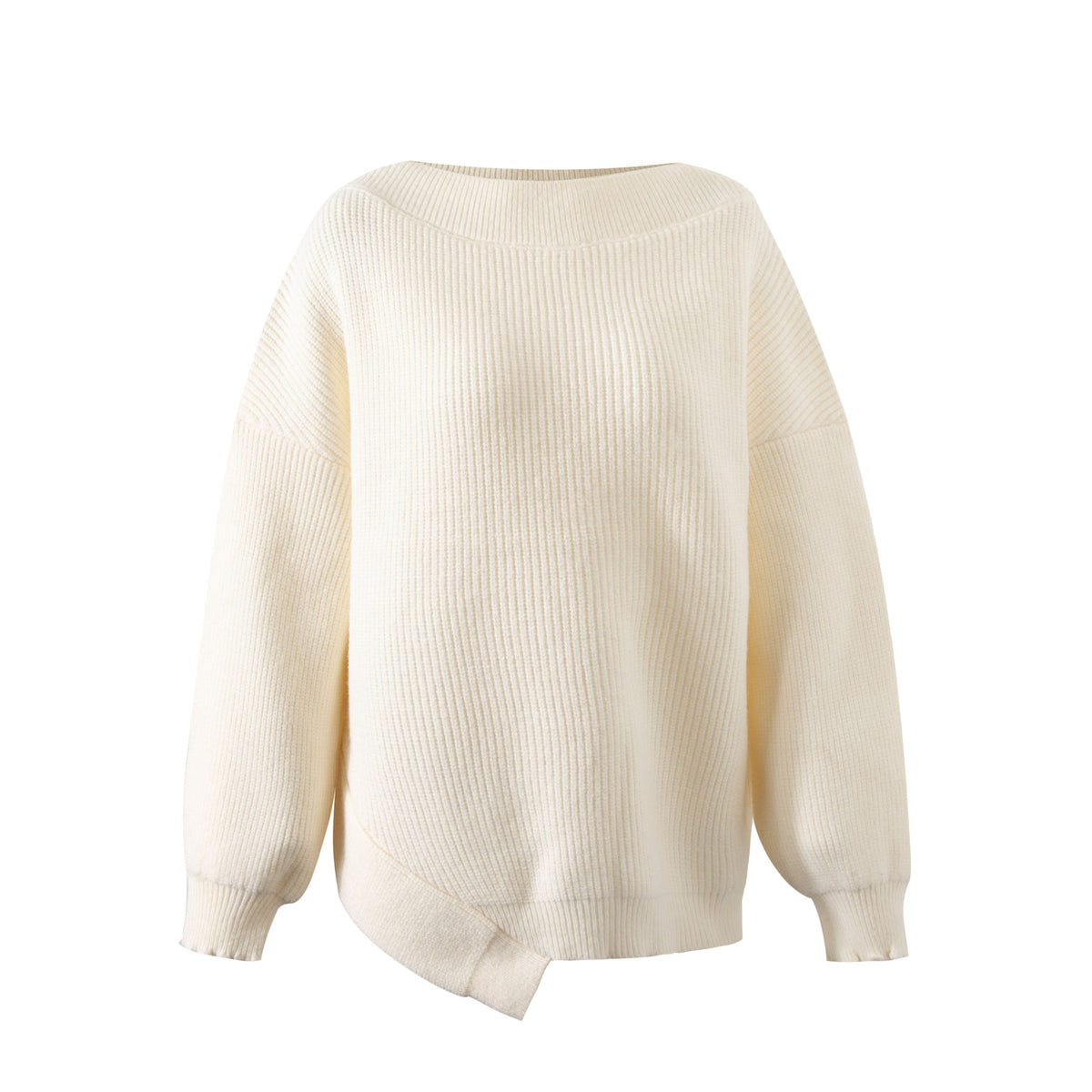 Loose Irregular Knit Sweater