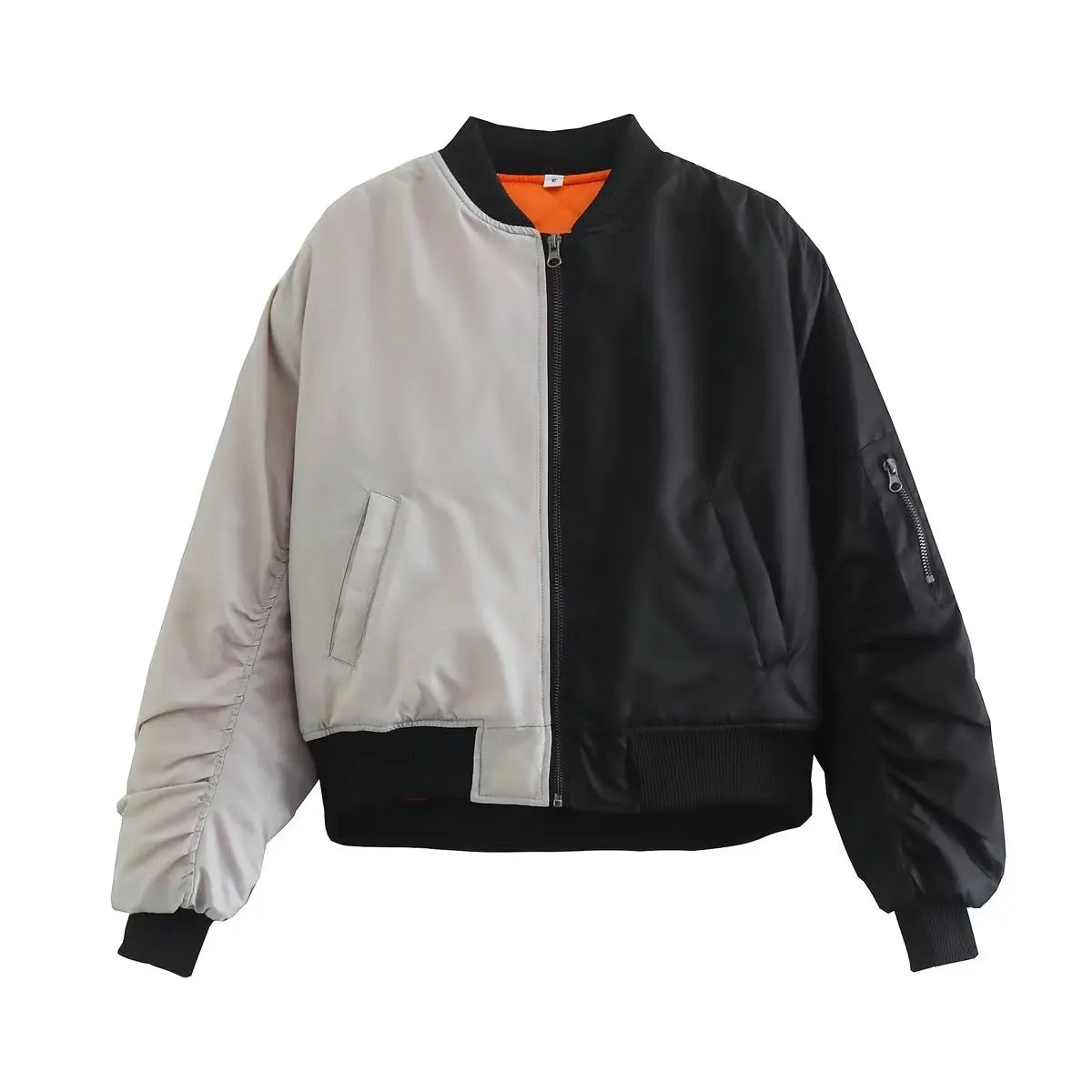 Women’s Patchwork Bomber Jacket