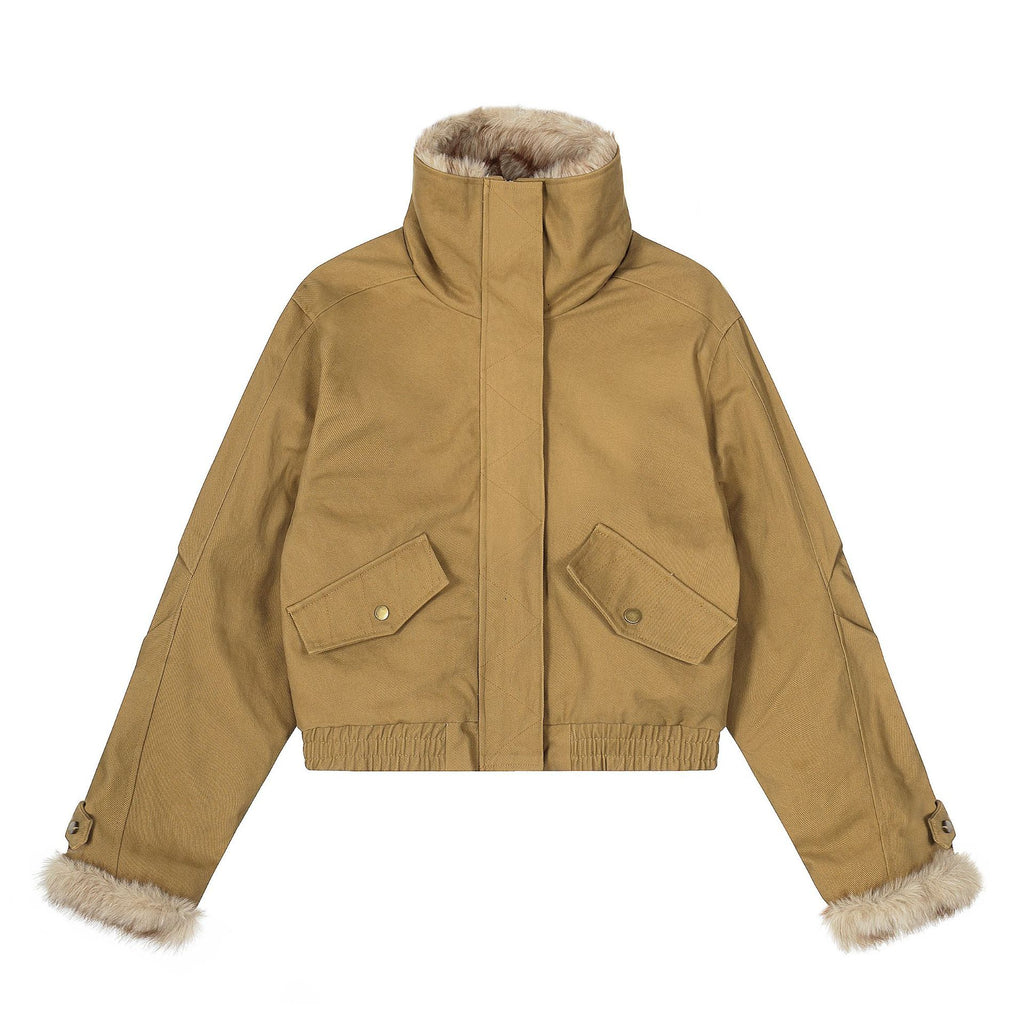Collar workwear jacket for women