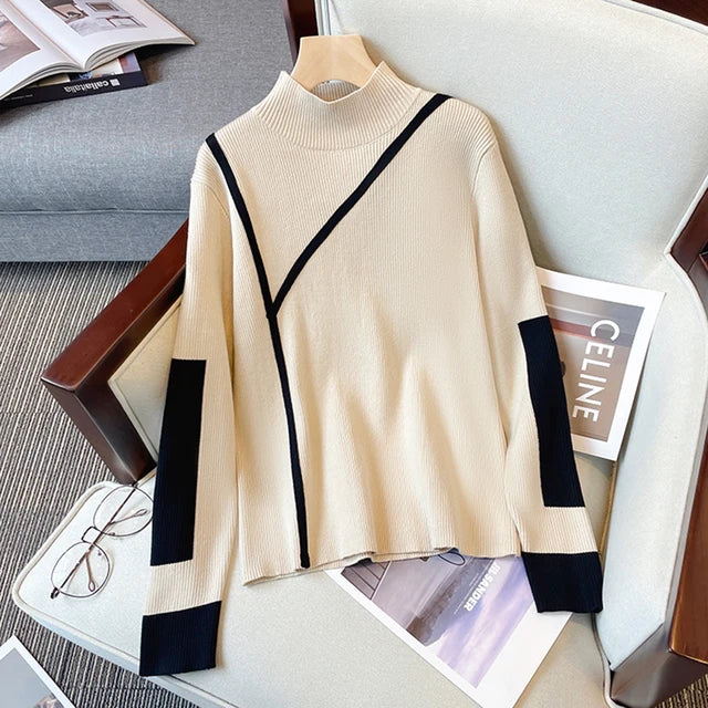 Women’s Winter Merino Cashmere Turtleneck Sweater
