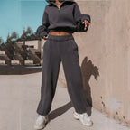 Casual Hoodie Set for Women,Two-Piece